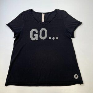 American Eagle Shirt Women Extra Large Go The Distance Aerie Fit Run Gym Core Go